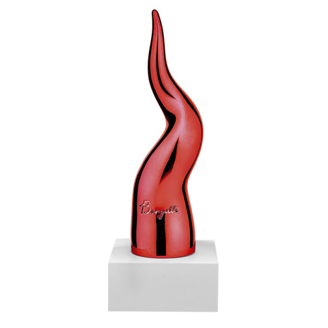 Bongelli Preziosi Scultura Corno con base, Made in Italy H17 cm 4 varianti(1 unità)
