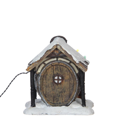 Luville Edificio piccolo Christmas market luci led 11x11,5xh11,5 cm