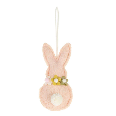 Nuages ​​de lapins de Pâques en feutrine « Rabbit Pepen » H12 cm 2 variantes (1 unité)