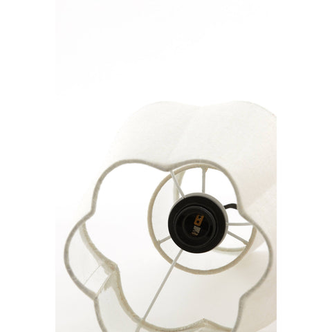 Light & Living Lampada in lino naturale con paralume "Musaby" D25xH50 cm