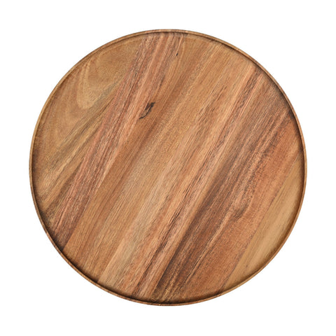 Estia Home Piatto da portata rotondo in legno "Allure" D30x2 cm