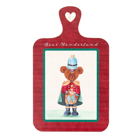 Cloth Clouds Christmas trivet with bear 18x1x29.7 cm "Bear Wonderland" 2 variants (1pc)