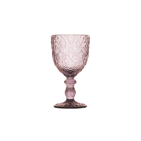 Fade Set 6 Calici da vino in vetro trasparente rosa "Corinto" 300 ml