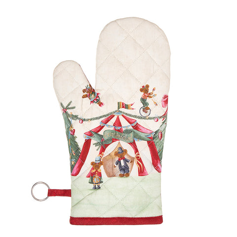 Cloth Clouds "Bear Wonderland" Christmas glove 2 variants (1pc)