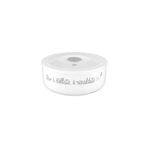 La Porcellana Bianca Bol en porcelaine bouchon étoilé "Gli Onesti" D15.5 cm