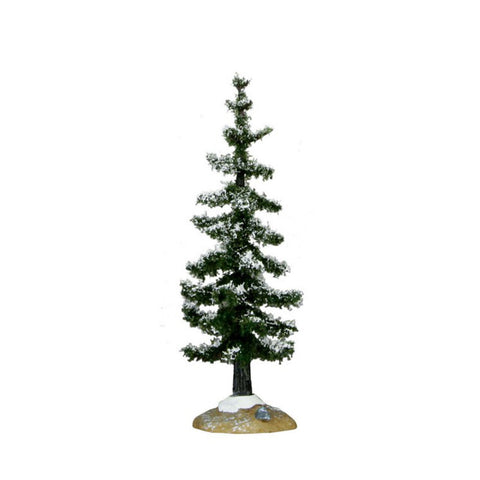 LEMAX Snow-covered fir tree for your Christmas village or nativity scene 64111