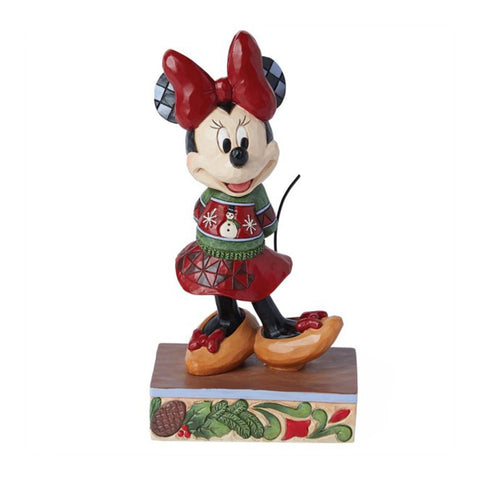 Enesco Figurine de Noël Minnie "Jim Shore" 8x8xH14,5 cm