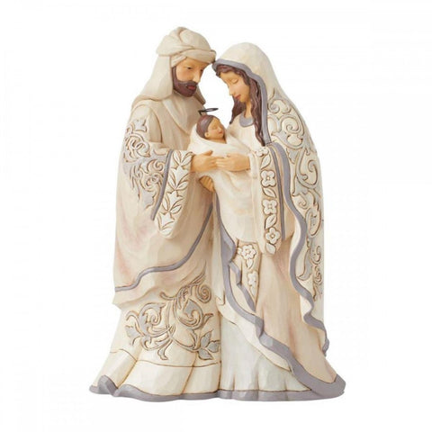 Enesco Sacra Famiglia natività in resina "Jim Shore" 9x14xH20 cm