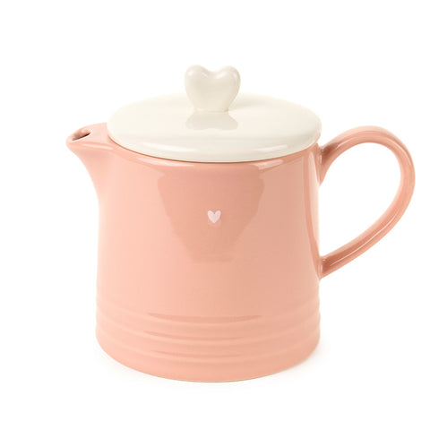 Nuvole di Stoffa Teiera in ceramica "La Vie en Rose" 1100 ml 2 varianti(1pz)