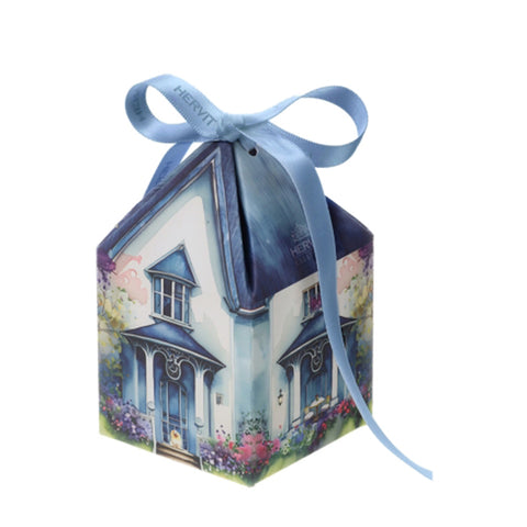 Hervit Box 6 Scatoline in carta "Cottage" 6x6xH10 cm 5 varianti (6pz)