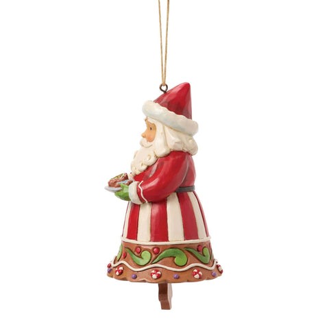 Enesco Babbo Natale per Albero "Gingerbread Cookie" 7x6.5xH11.5 cm