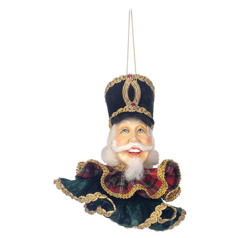 GOODWILL Fabric ball with nutcracker 18 cm 2 variants (1pc)