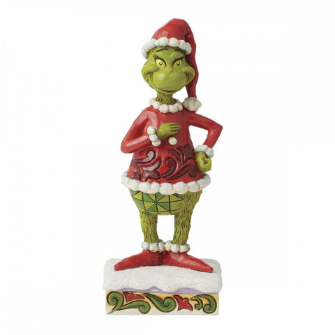 Enesco Figurine de Noël Grinch joyeux "Jim Shore" 7x7xH16 cm