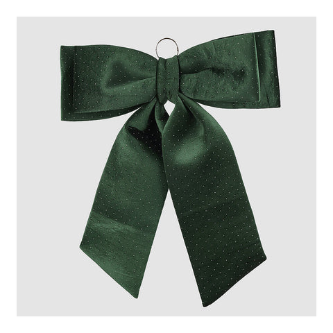 EDG Enzo De Gasperi Decoro Fiocco natalizio velluto con brillantini  60xH70 cm 2 varianti (1 unità)