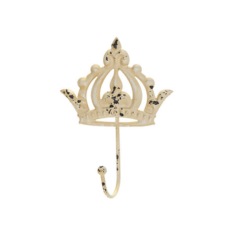 NUVOLE DI STOFFA Gancio appendino in metallo effetto anticato "Clarissa" 3 varianti(1 unità) - Angelica Home Stabia