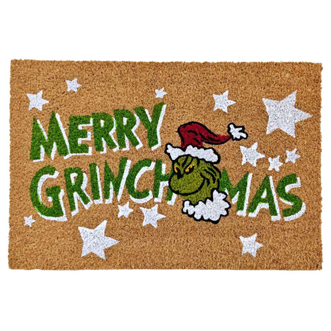 Disney Zerbino di natale Grinch in fibra di Cocco 40x60 cm