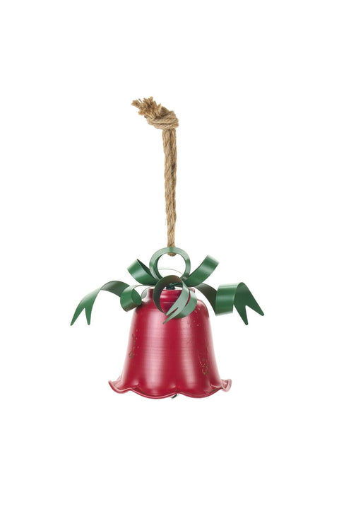 Fabric Clouds Christmas Decoration Bell "Carousel" 15xH19 cm