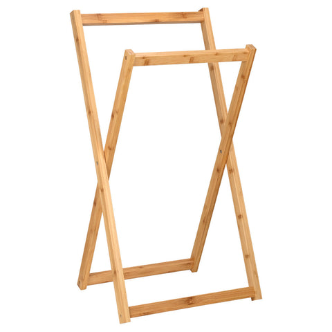 Estia Home Porta Asciugamani bagno da terra in bamboo 44.5x40xH82 cm