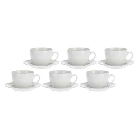 La Porcellana Bianca Set 6 tazze da tè con piattino "Collina" 350 ml