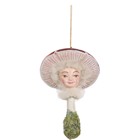 GOODWILL Resin mushroom with glitter 12 cm 2 variants (1pc)