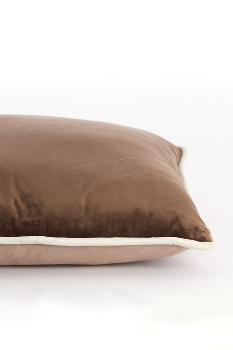 Light & Living Cuscino arredo quadrato tortora/marrone "Civens" 45x45 cm