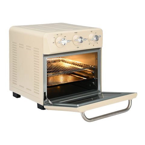 Estia Home Forno Friggitrice ad Aria in acciaio inox Crema "Epoque" 1400W 12lt