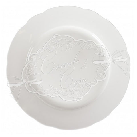 Coccole di Casa Service de vaisselle en porcelaine pour 6 personnes D26/21/20 cm