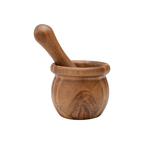 Estia Home Mortaio con pestello in legno di acacia "Allure" D10xH14 cm