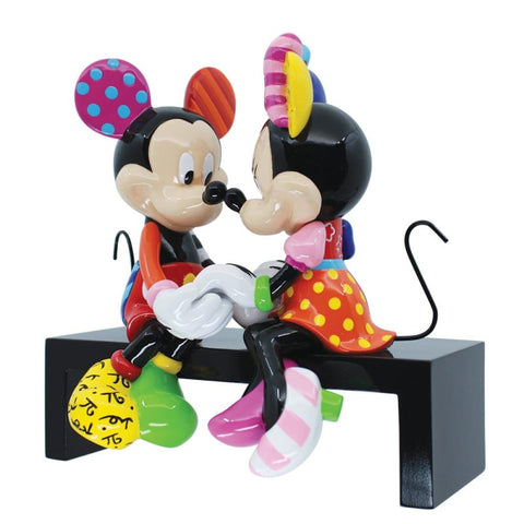 Figurine en résine Enesco Disney Britto Mickey et Minnie Mouse 9x17xH16 cm
