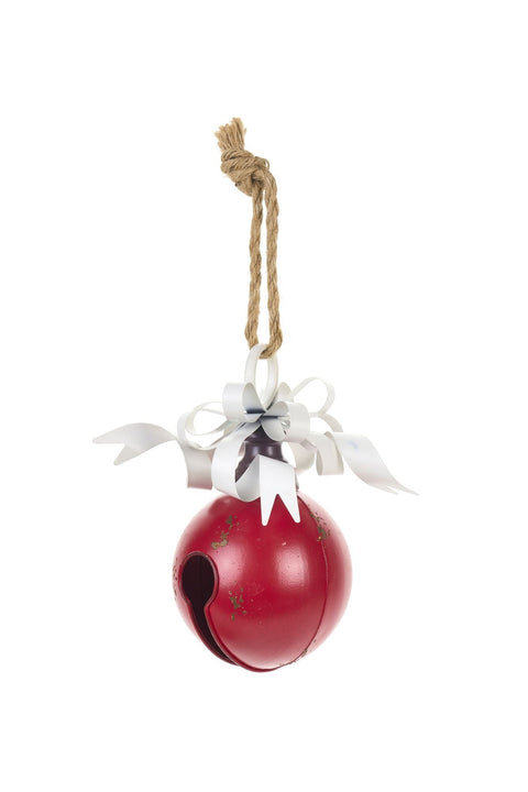 Fabric Clouds with an antique Jingle Bell "Carousel" decoration, D15xH26 cm, 2 variants (1 unit)