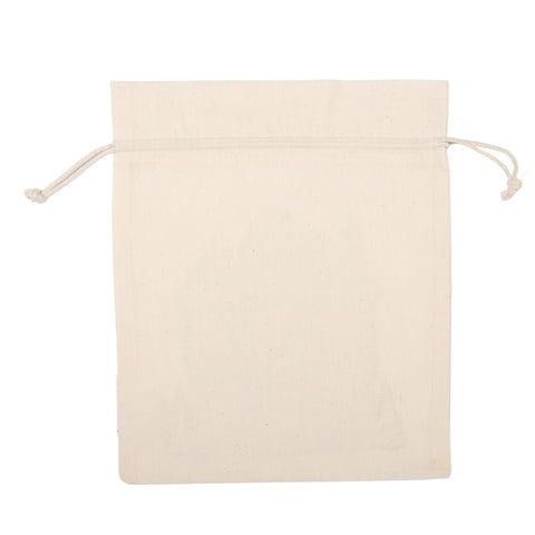 Clayre & Eef Sacchetto regalo natalizio tessuto 21x1xH25 cm