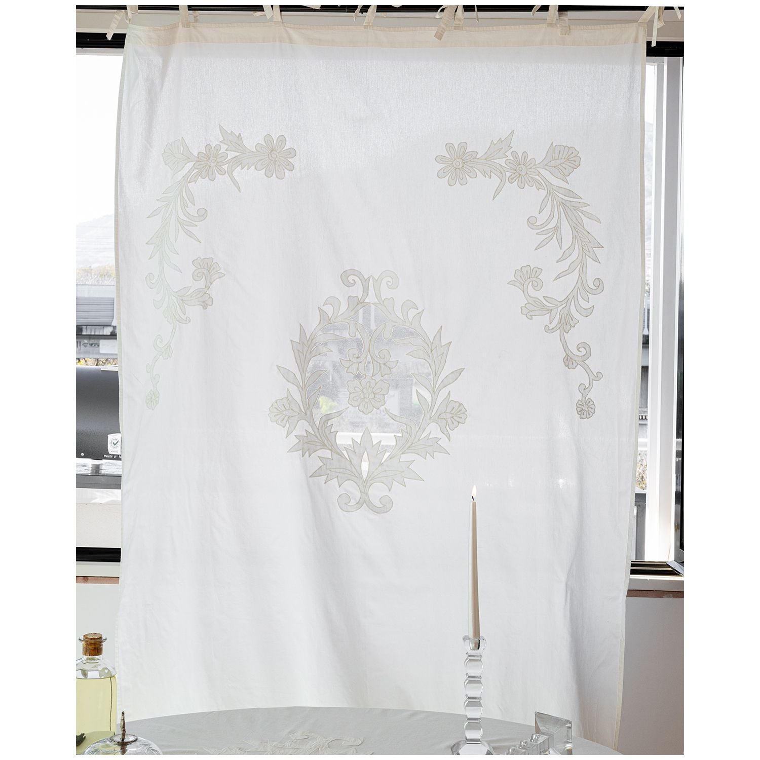 Carpentier & Preux Tenda – Pannello Pronto da Tavolo Poliestere Nero 140 x 140 cm