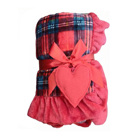 TARTAN PLAID WITH MATCHING FRILL