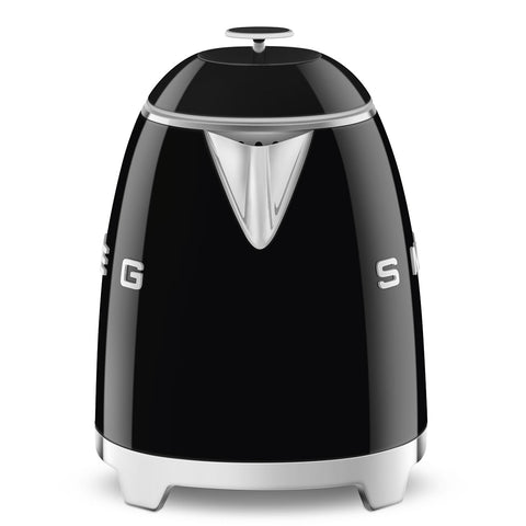 SMEG Smeg Mini Kettle in black stainless steel, 50s 200x200x152mm