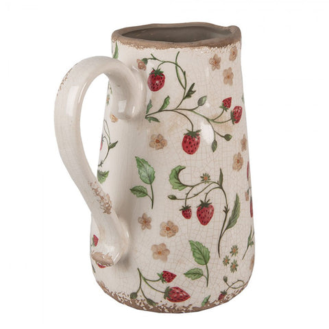 Clayre & Eef Brocca ceramica Shabby Chic 21x15x23 cm