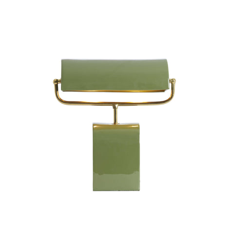 Light & Living Lampada in metallo verde/oro "Cardona" 35x15.5xH38 cm