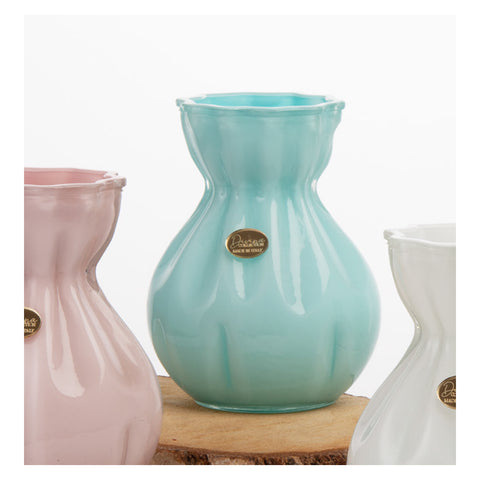 Divina Collection Vaso Sacchetto in vetro "Serenya" D11xH18 cm