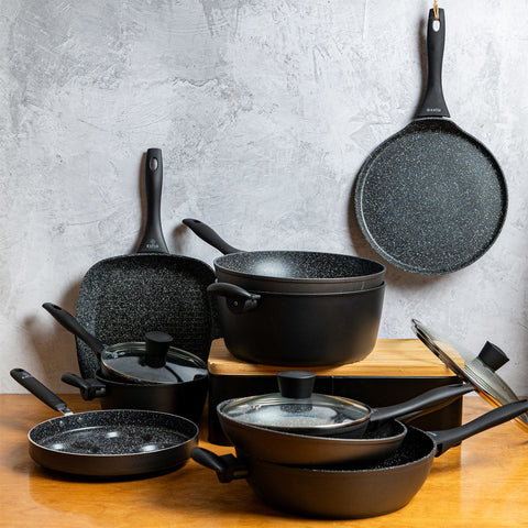 Estia Home Casseruola bassa in alluminio "Magma" 28x55xH14 cm