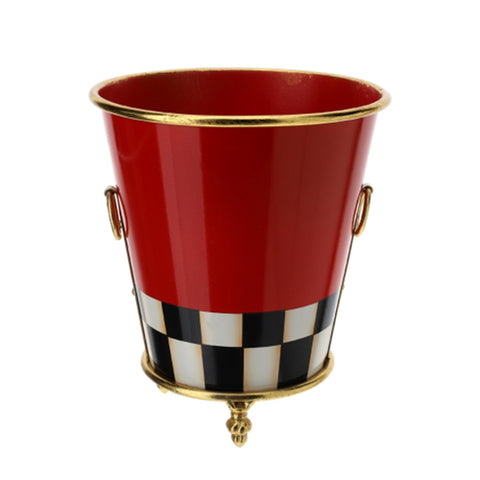 Conteneur cône de Noël en métal Hervit D24xH28 cm