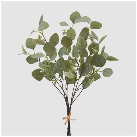 Edg Enzo De Gasperi Mazzo Eucalipto x9 verde salvia artificiale H55 cm