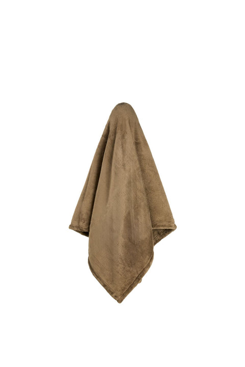 Nuvole di Stoffa Coperta plaid beige/tortora 160x190 cm 2 varianti (1 unità)