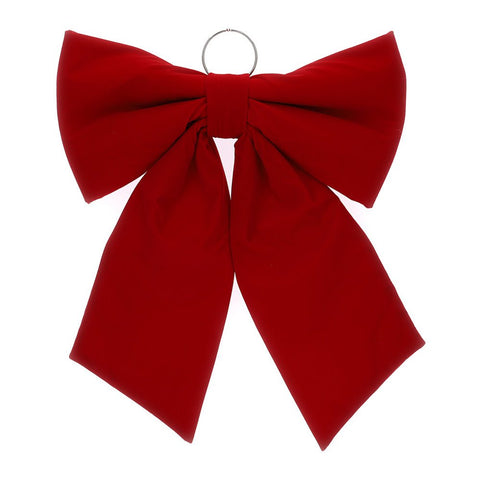 FIOCCO VELLUTO ROSSO 43X53CM IMBOTTITO