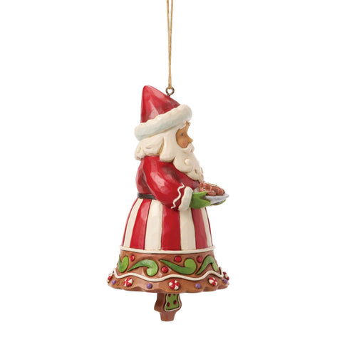 Enesco Babbo Natale per Albero "Gingerbread Cookie" 7x6.5xH11.5 cm