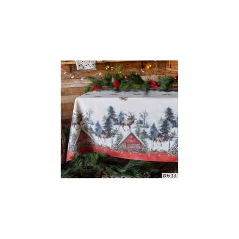 L'Atelier 17 Tovaglia di natale "Polo Nord" 155x220 cm 7 varianti(1 Unità)