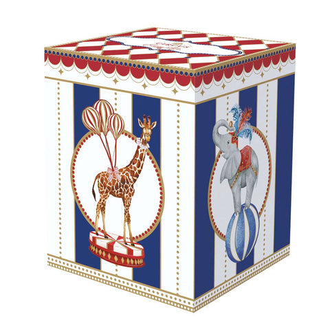 Easy Life Tazza Mug di natale in porcellana con infusore + box "Circus" 350 ml