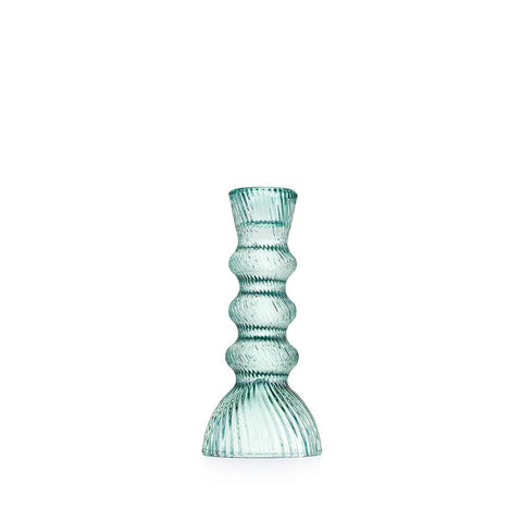 Emò Italia Petit bougeoir en verre "Marrakech" 7xh15,5 cm 4 variantes (1pc)