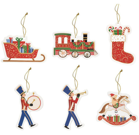 EASY LIFE Christmas tree decoration set of 6 pieces to hang "POLAR EXPRESS"