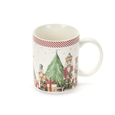 Nuvole di Stoffa Tazza in porcellana "Christmas Carol" 300 ml 2 varianti (1pz)