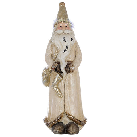 BLANC MARICLO' Christmas decoration Santa Claus in resin H 56 cm A30022