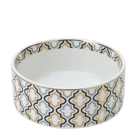HERVIT Bol en porcelaine multicolore VLK Design Marrakech Ø13xH5cm
